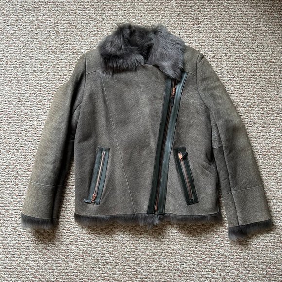 Karl Donoghue Jackets & Blazers - Karl Donoghue Lambskin Biker Jacket